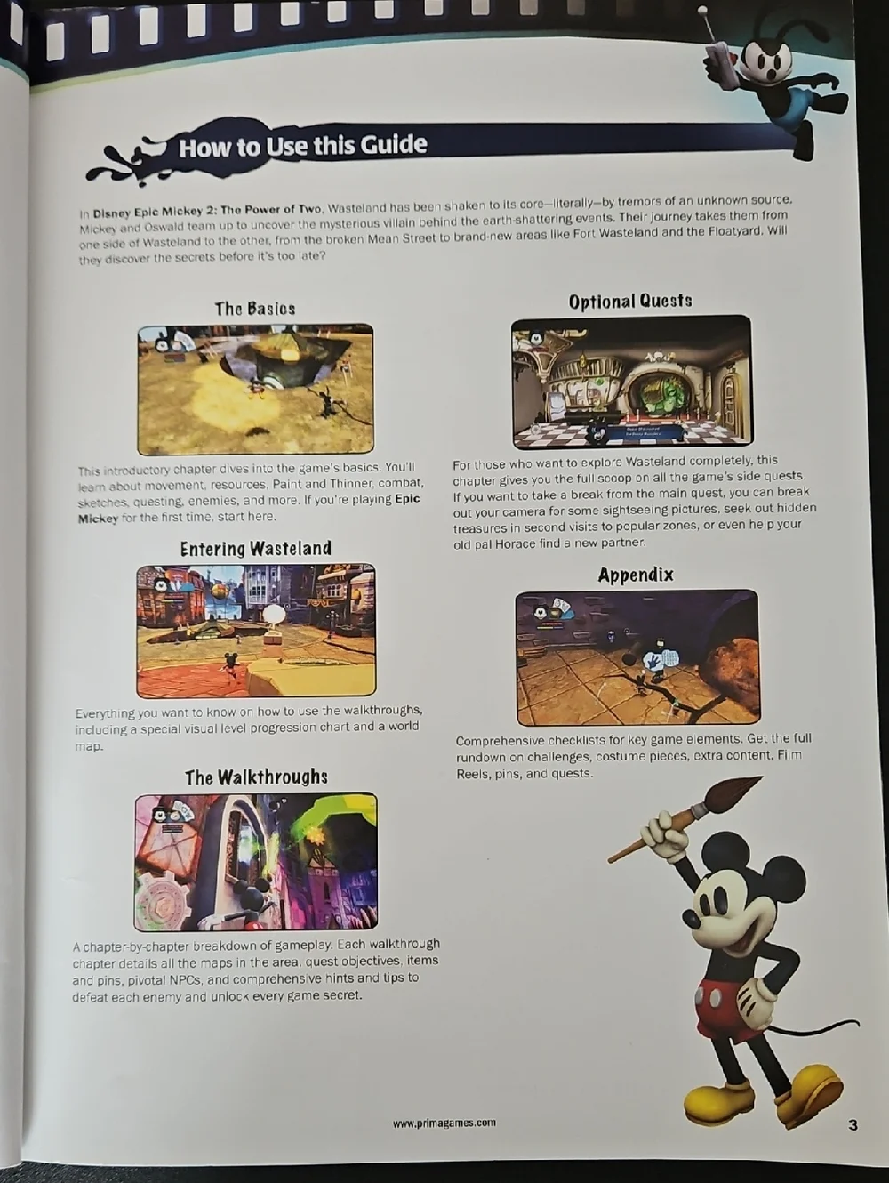 Disney Epic Mickey 2: The Power of Two Official Game Guide